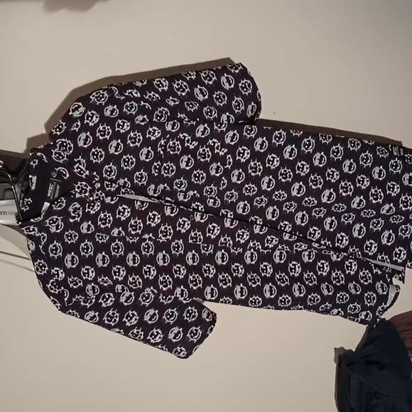 Smiley Face Mens Button Up Casual - Picture 2 of 2